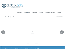 Tablet Screenshot of bursadirek.com